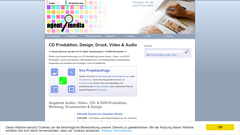 Projektbörse Audio-, Film-, CD-Produktion, Print, Webdesign