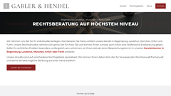 Rechtsanwalt Regensburg - Gabler & Hendel