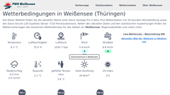 Détails : Wetter in Weißensee (Thüringen) - Private Wetterstation