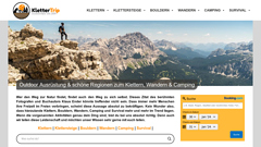 Détails : Klettern mit klettertrip.de - Ein Sport mit Suchtfaktor