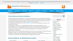 Deutscher-Linkkatalog.de - Der Webkatalog Eintrag ist kostenfrei