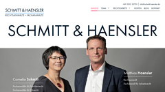 Détails : Rechtsanwälte Schmitt & Haensler