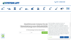 Détails : SYSTEM LIFT - Vermietung von Arbeitsbühnen