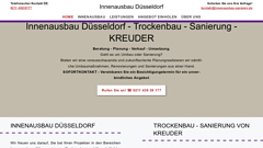 Innenausbau Düsseldorf - Trockenbau - Sanierung