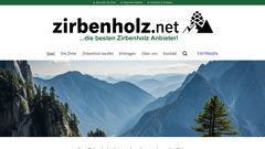 Détails : Zirbenholz.net – Ihre Plattform für naturreine Zirbenholzprodukte und alpines Lebensgefühl