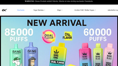 Détails : EXOVAPE – E-Zigaretten & Einweg Vapes | EU-Versand 3–5 Tage