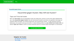 Détails : Hausmittel bei Husten
