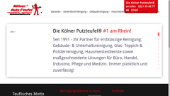 Détails : Unterhaltsreinigung Büroreinigung & Gewerbereinigung in Köln