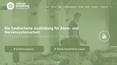 Natural Breathing Movement: Die fundierteste Ausbildung für Atem- und Nervensystemarbeit.