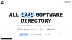 Détails : All SaaS Software 