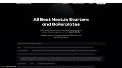 Détails : NextJs Starters — Your shortcut to production-ready apps