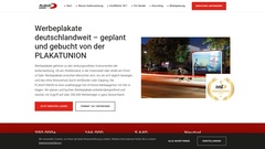 Werbeplakate buchen - PLAKATUNION