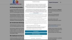 Détails : Aufrechnung-bestellen.de | Rechnungskauf online