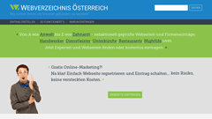 Webverzeichnis Österreich - Online Marketing
