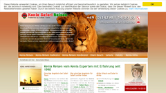 Détails : Kenia Safari Reisen
