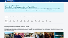Détails : TVgenial Online TV-Programm