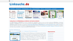 Détails : Linksuche.de - der Webkatalog zur einfachen Link Suche im Internet
